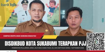 Debu Erupsi Gunung Anak Krakatau Ganggu Udara, Disdikbud Sukabumi Terapkan PJJ