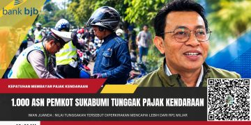 1.000 ASN Pemkot Sukabumi Tunggak Pajak Kendaraan, Nilainya Tembus Rp1 Miliar