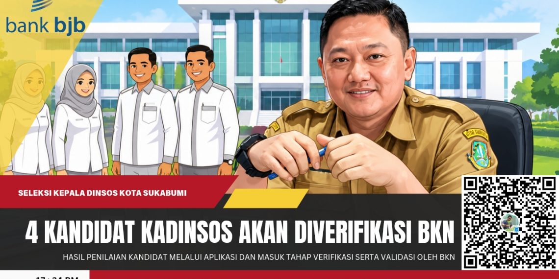 Seleksi Kepala Dinsos Kota Sukabumi Masuk Tahap Akhir, BKN Verifikasi 4 Kandidat