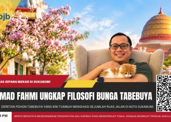 Tabebuya Bermekaran, Achmad Fahmi Ungkap Filosofi di Balik Penataan Kota Sukabumi