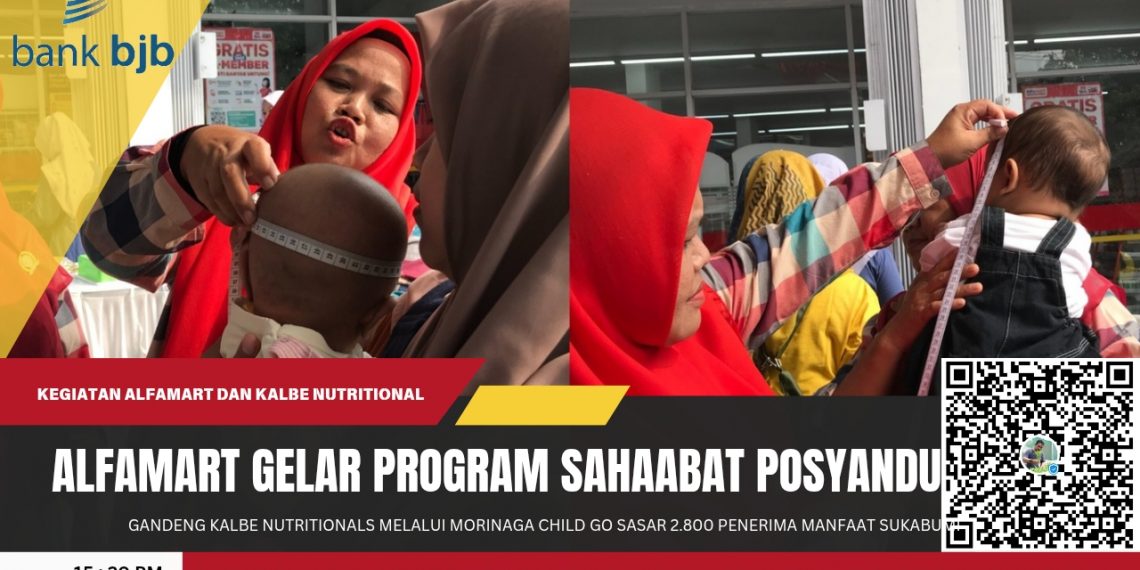 Alfamart dan Kalbe Nutritionals Perkuat Dukungan 1.000 HPK melalui Sahabat Posyandu menjangkau 2.800 penerima manfaat di 28 Titik