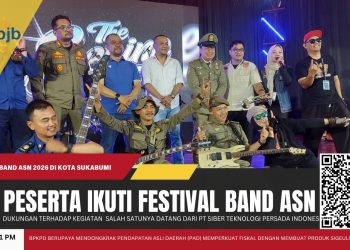 23 Band ASN Sukabumi Naik Panggung, Seragam Kedinasan Berganti Gitar dan Mikrofon!