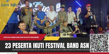 23 Band ASN Sukabumi Naik Panggung, Seragam Kedinasan Berganti Gitar dan Mikrofon!