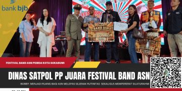 Dinas Satpol PP Juara, Band ASN Kota Sukabumi Bikin Panggung Makin Seru