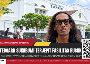 Skateboard Kota Sukabumi Terjepit Fasilitas Rusak, Porprov Jabar Makin Dekat