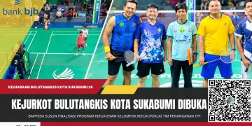 Total Hadiah Rp100 Juta, Kejurkot Bulutangkis Sukabumi 2026 Resmi Digelar