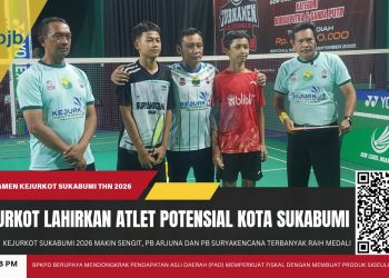 Kejurkot Sukabumi 2026 Makin Sengit, PB Arjuna dan PB Suryakencana Terbanyak Raih Medali