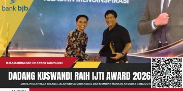 Dari Geng Motor ke Arena Juara, Dadang Kuswandi Raih IJTI Award 2026