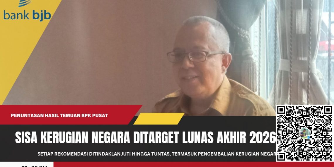 Sisa Kerugian Negara Rp428 Juta Ditarget Lunas Akhir 2026