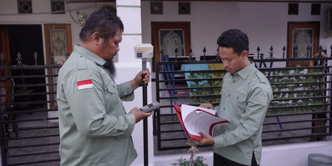 Hanya Menunggu 4 Hari, Layanan Pengukuran Pertanahan Lebih Terukur, Teratur, dan Pasti