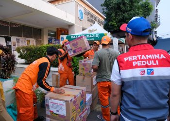 Pertamina Patra Niaga RJBB Salurkan Bantuan Logistik bagi Warga Terdampak Kebakaran di Kramat Pulo, Jakarta Pusat