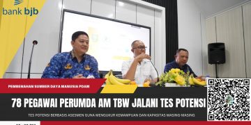 78 Pegawai Perumda AM TBW Jalani Tes Potensi, Pemetaan SDM Mulai Digeber