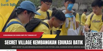 Secret Village Kembangkan Edukasi Batik, 200 Pelajar Jakarta Belajar Budaya Sukabumi