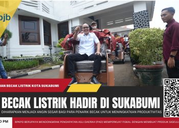 40 Becak Listrik Hadir di Sukabumi, Bantuan Presiden Prabowo Siap Ubah Nasib Penarik Becak?