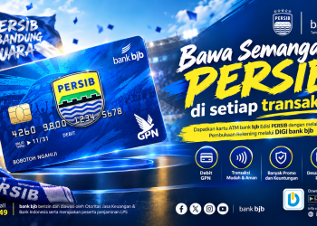 Dekat dengan Bobotoh, Bank BJB Permudah Kepemilikan Kartu ATM Bank BJB Edisi PERSIB